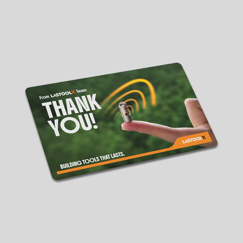 Thank You Card - TinyBlast