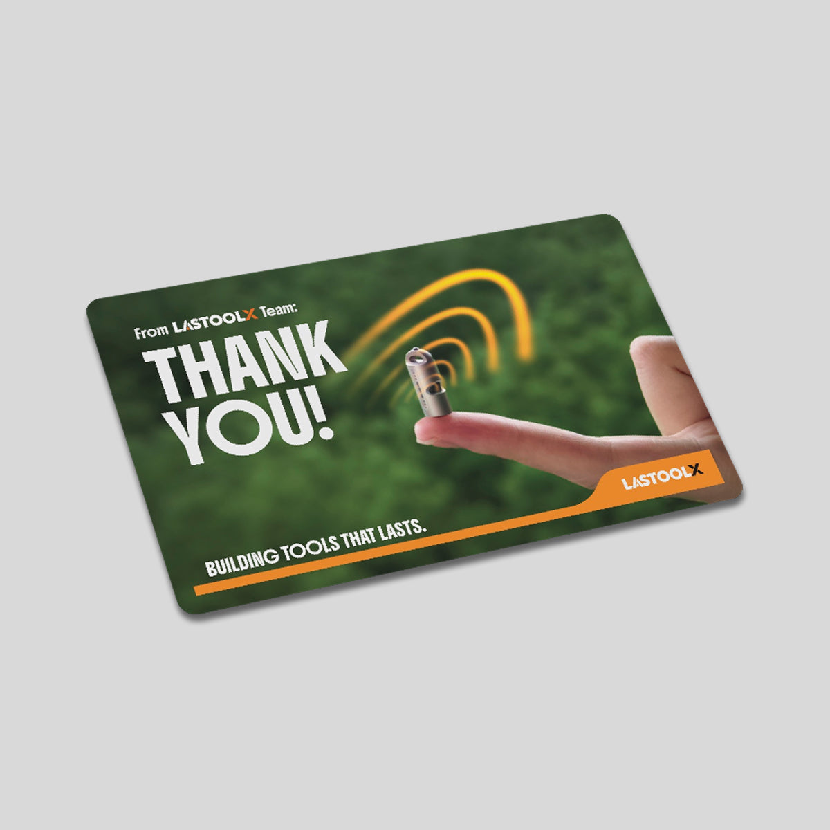 Thank You Card - TinyBlast