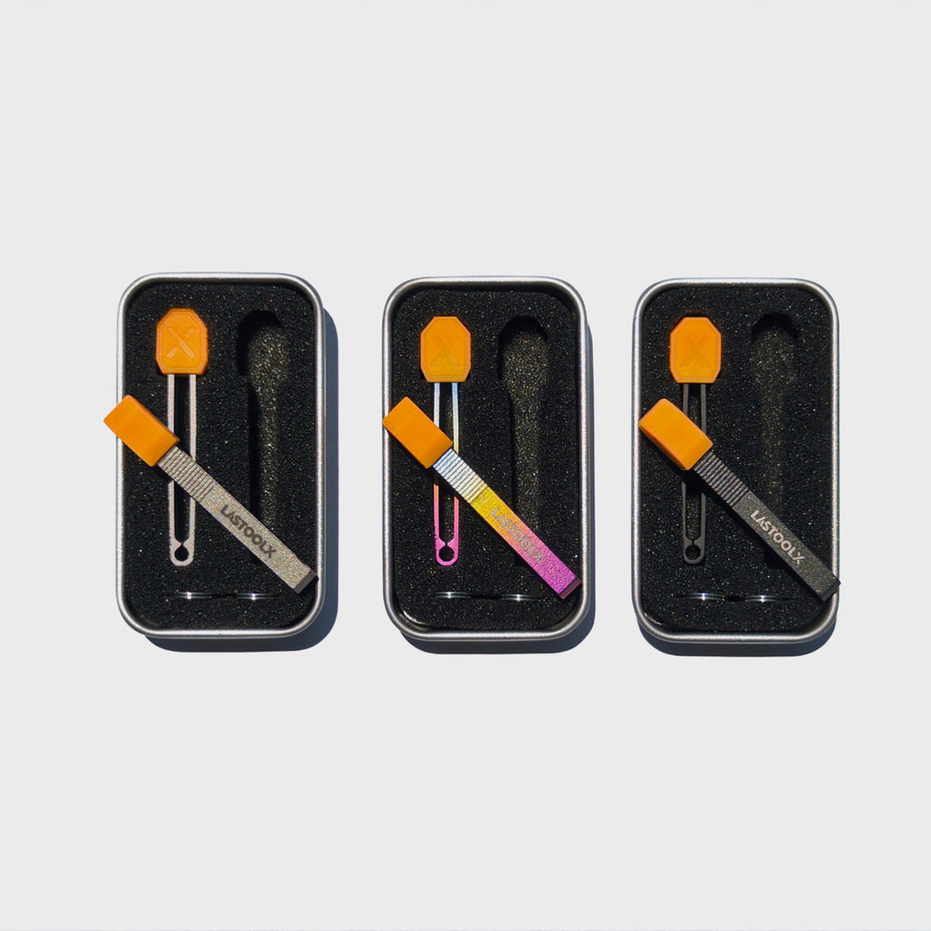 MatchGrip colors: Titanium Origin, Gradient and PVD Black