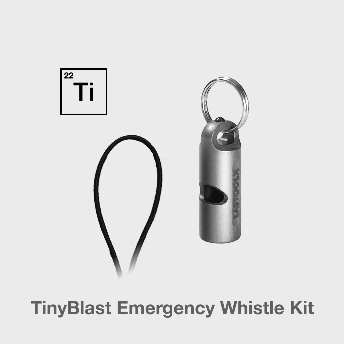 TinyBlast Emergency Whistle Kit