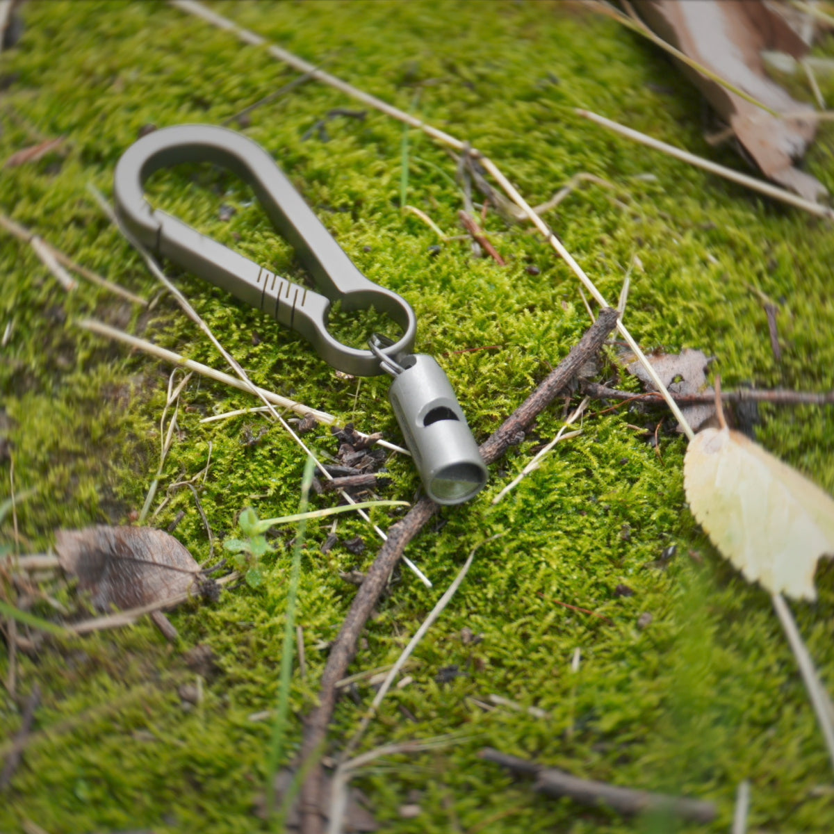 Titanium Quick Release Keychain